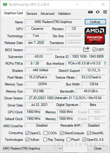 Geeknetic AMD Ryzen 5 5600G Review 8