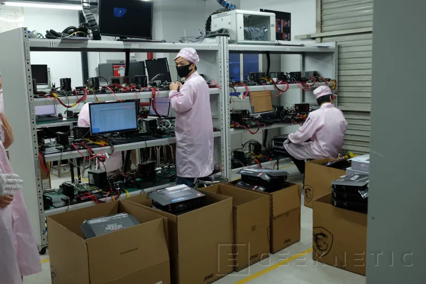 Geeknetic Visitamos la Innovadora Fábrica de MSI en China donde hacen sus placas Z890 30