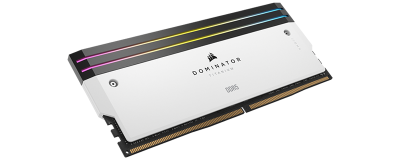 Corsair reveals Limited Edition DOMINATOR Titanium DDR5 memory