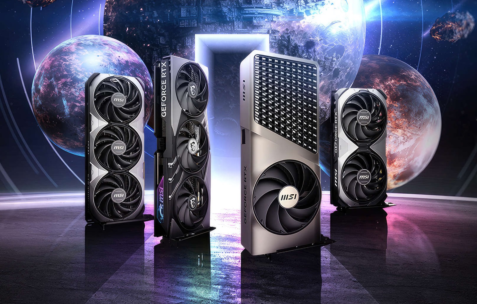 MSI reveals its lineup of custom RTX 40 SUPER series GPUs