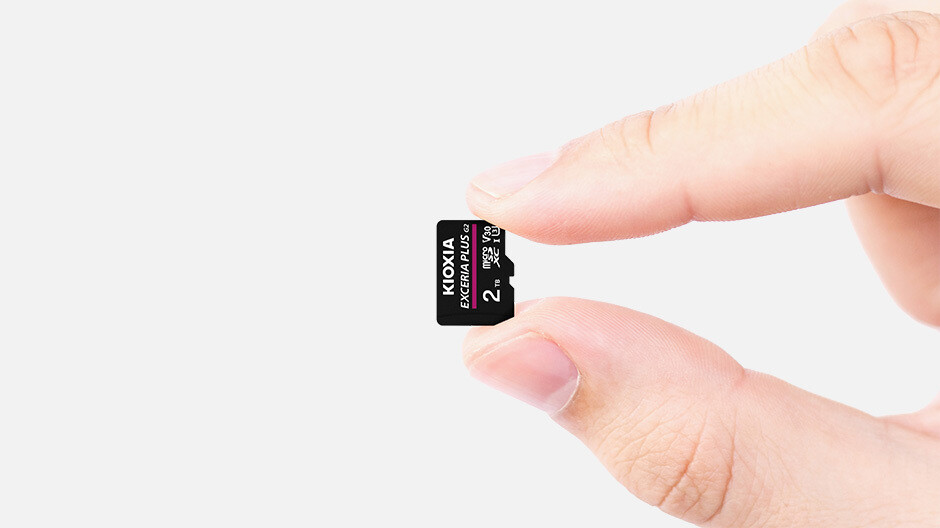 KIOXIA releases the world’s first 2TB MicroSD card