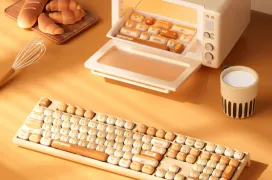 Los teclados Akko tienen un llamativo diseño que puedes crear tu mismo con switches y cubiertas de tecla propias