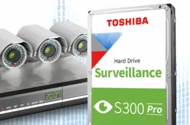 Hasta 10 TB en los nuevos discos duros para videovigilancia Toshiba S300 Pro