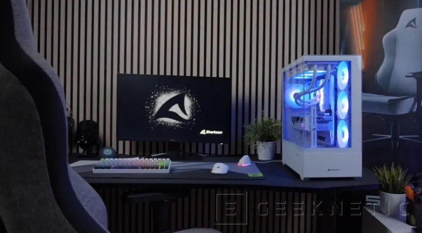 Geeknetic Sharkoon AK6 RGB. Nueva torre con ventanas panorámicas de cristal templado y soporte para BTF 2