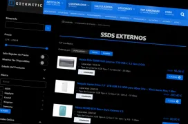 Añadimos nueva categoría de Discos SSD Externos a nuestro Comparador de Precios de Geeknetic