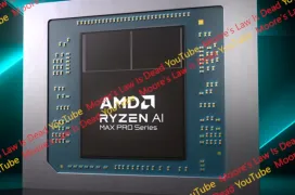 Vista una imagen de los AMD Strix Halo que llegará con hasta 16 núcleos y 40 CUs RDNA 3.5